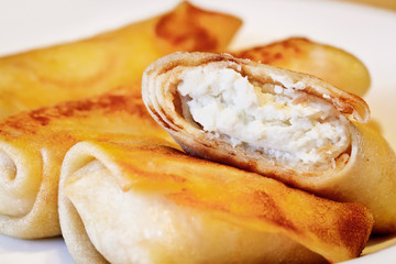 Pancakes with cottage cheese