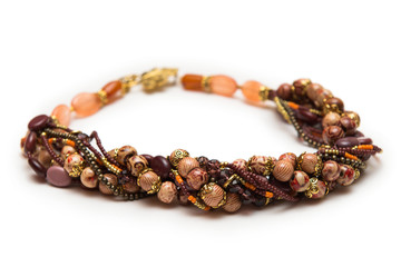 Nice bracelet isolated on the white