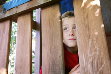 Pensive boy