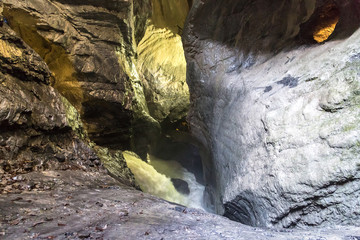 Trummelbach waterfall