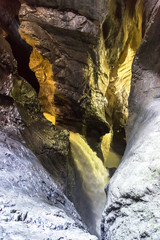 Trummelbach waterfall