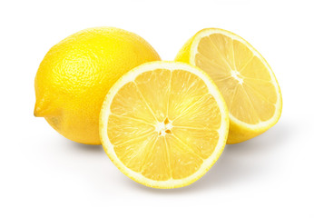 lemon isolated on white