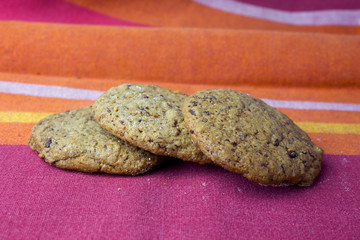 Homemade chocolate cookies