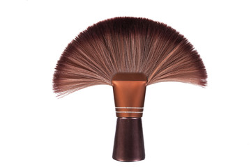 the brush for powder and blush.