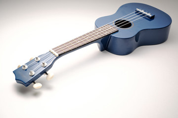 Obraz na płótnie Canvas blaue ukulele