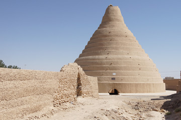 Traditionelles Eishaus, Abarkuh, Iran, Asien