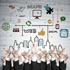 Business and teamwork concept