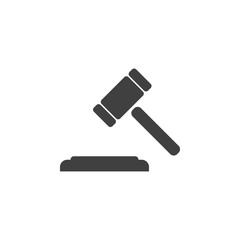 Hammer judge icon