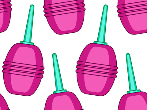 Enema syringe pattern