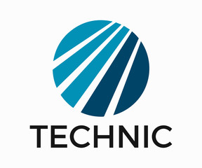 Technology Logo, Tech Firm Logo Vector Design, Full Vector Template Eps 10