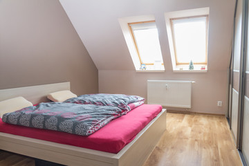 bedroom interior loft