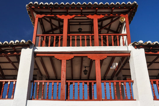 Plaza Mayor de Puerto L&aacute;pice, Ciudad Real, plazas manchegas, Espa&ntilde;a