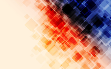 Abstract square background. Vector Illustration