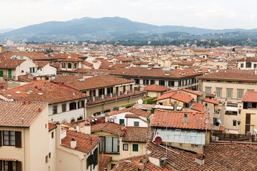 Rooftop views over Florence