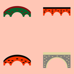 Bridges collection, Brick Bridges set