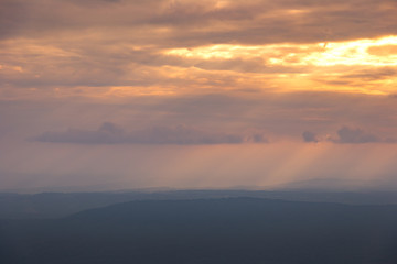 Fototapeta premium Landscape of Phukradung national park of Thailand