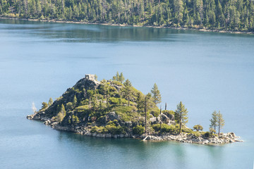 Island on Lake Taho