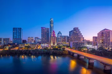 Rolgordijnen Downtown Skyline of Austin, Texas © f11photo