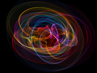 abstract colorful circles