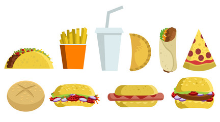 fast food icons