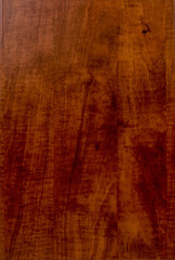 Modern slab kitchen door made of wood, color red cherry