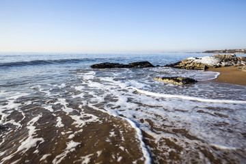 Fototapeta premium Winter seaside scenery