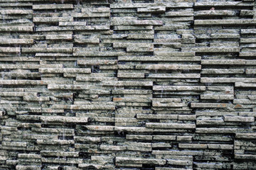 stone brick wall grunge, close up texture background