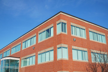 industrial building exterior corner