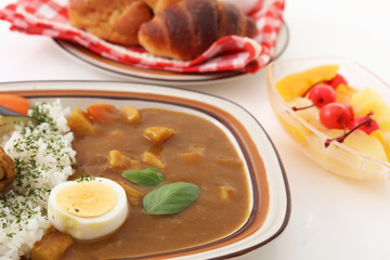 おいしそうなカレーライス
