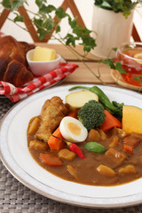 おいしそうなカレーライス
