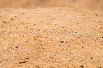 A barron planet surface like mars or desert rocky dunes.
