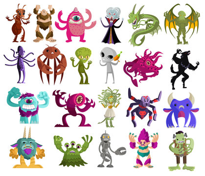 evil cute tiny monsters