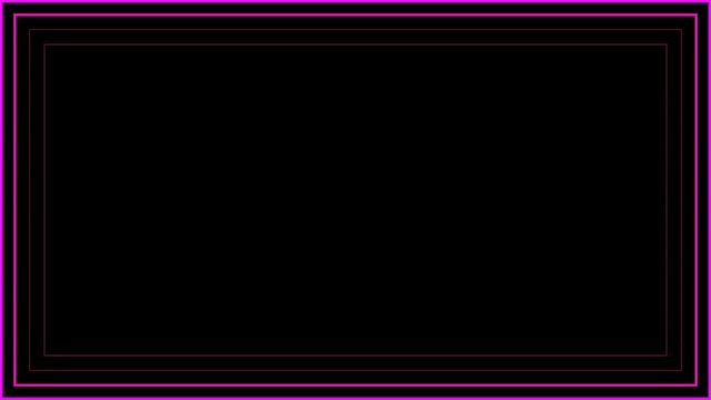 16beat-128bpm outer frame_pink loop 60P