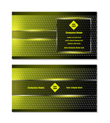 Business cards template vector	