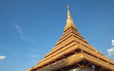 Fototapeta premium Phra Mahathat Kaen Nakhon, Khon Kaen province, Thailand