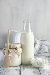 Various dairy products