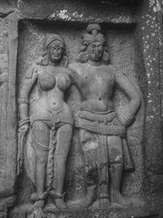 Ancient Indian Hindu Temple Sculpture