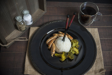 Rustic theme dinner