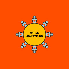 Icon for native advertising