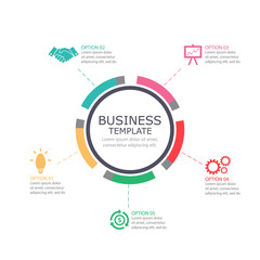 Fototapeta premium business infographic design