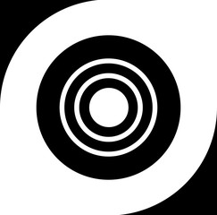 Black and white abstract background