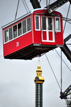 Gro&szlig;es Riesenrad auf dem Wiener Prater
