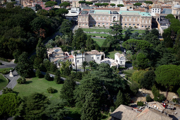 Fototapeta na wymiar Vatican gardens