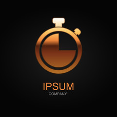 Stopwatch - vector icon.