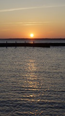 Obraz premium Sonnenuntergang Ostsee