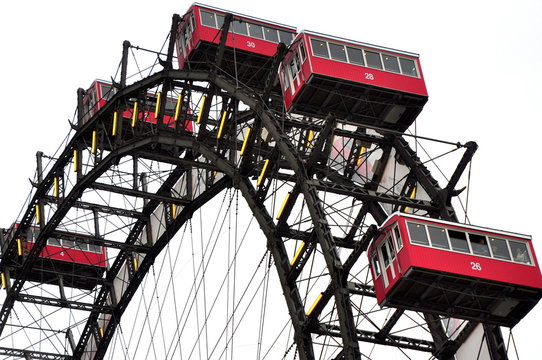 Gro&szlig;es Riesenrad auf dem Wiener Prater