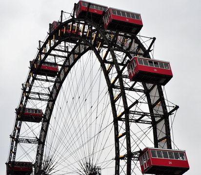 Gro&szlig;es Riesenrad auf dem Wiener Prater