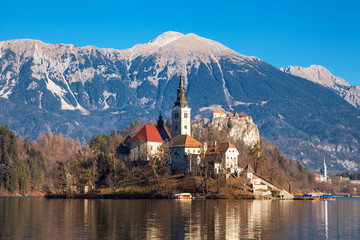 Lake Bled in Slovenia