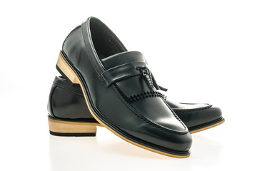 Beautiful luxury and casual leather men shoes