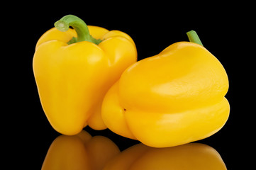 Fresh Yellow Bell Peppers